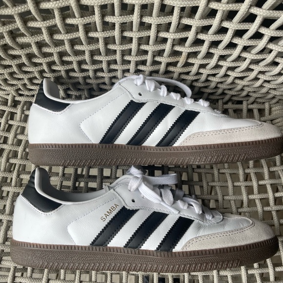 Adidas Samba OG Cloud White and Black Womenβs 9 Shoes Sneakers - Picture 7 of 15
